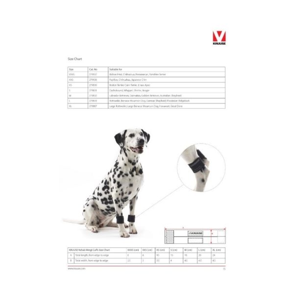 KRUUSE Rehab Vektmansjetter 1 par - Bilde 3